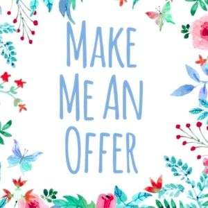 Make me an offer ☺️☺️don’t hesitate to reach out.